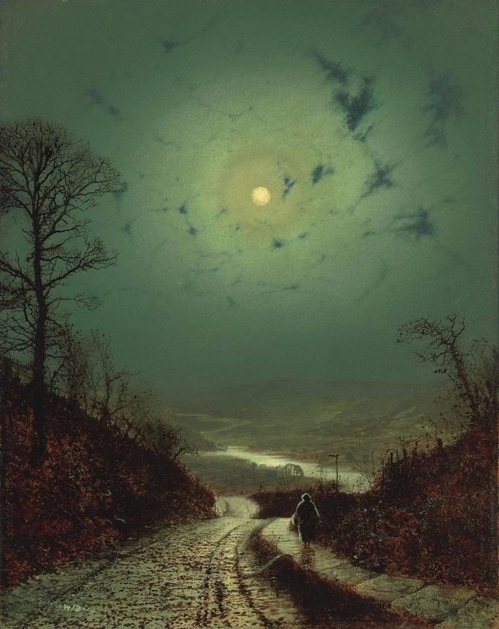 John Atkinson Grimshaw - Victorian era, England, Artist, Longpost