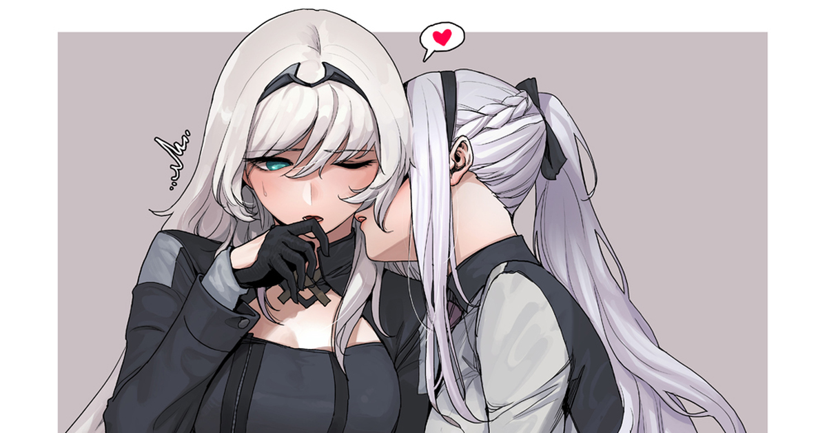 AK-12 &amp; AN-94, Аниме, Anime Art, Girls Frontline, Ak-12, Ан-94.