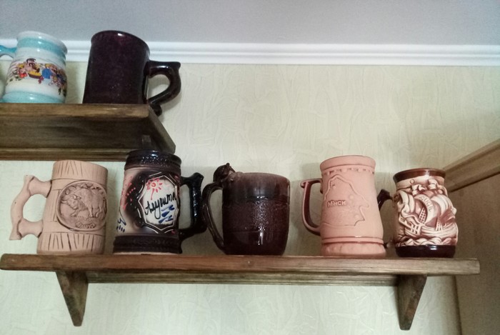 HOBBY. - My, Hobby, Beer mug, Ceramics, Glass, Longpost
