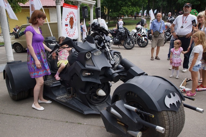 Podolsky Kulibins. Trike - Batman. - My, Podolsk, Batman, Trike, Moto, Volnica