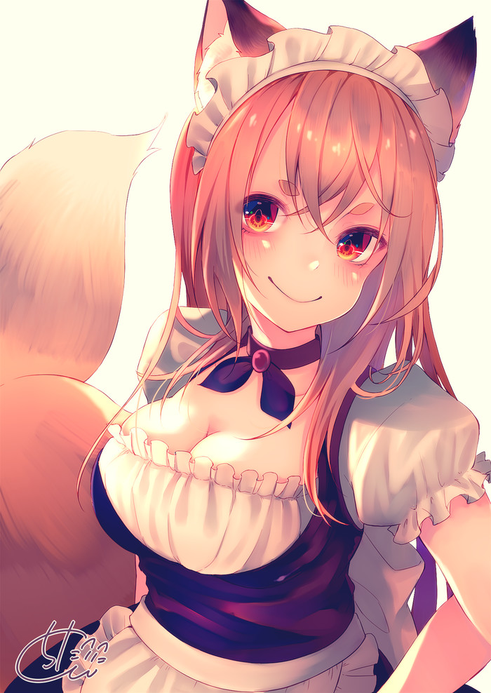 Anime Art - Anime, Anime art, Anime original, Animal ears, Kitsunemimi