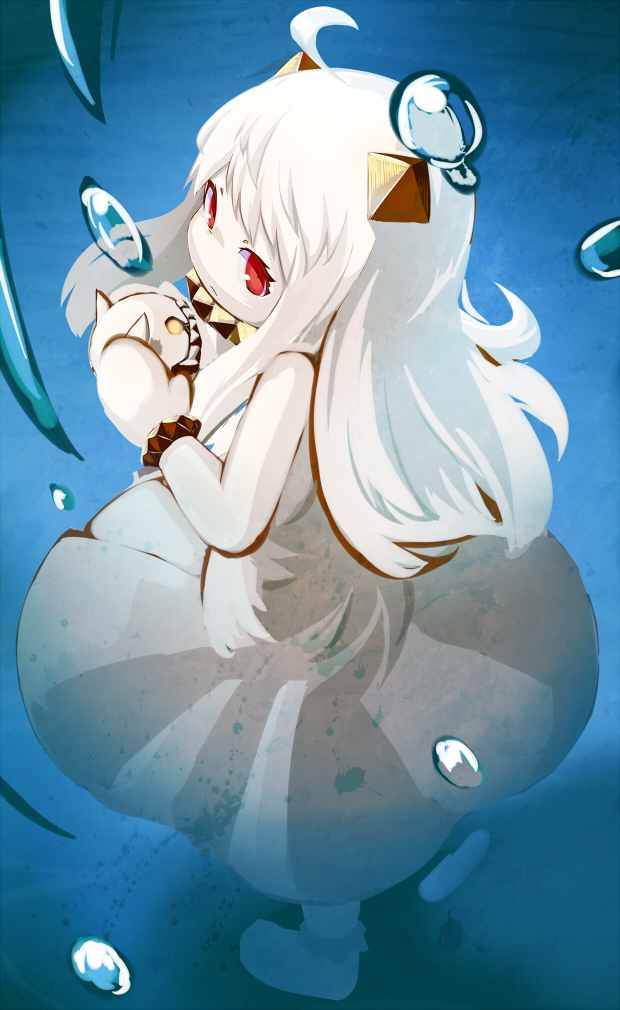 Don't hurt Hoppo-chan - Kantai collection, Hoppou, Anime, Anime art, Northern Ocean hime