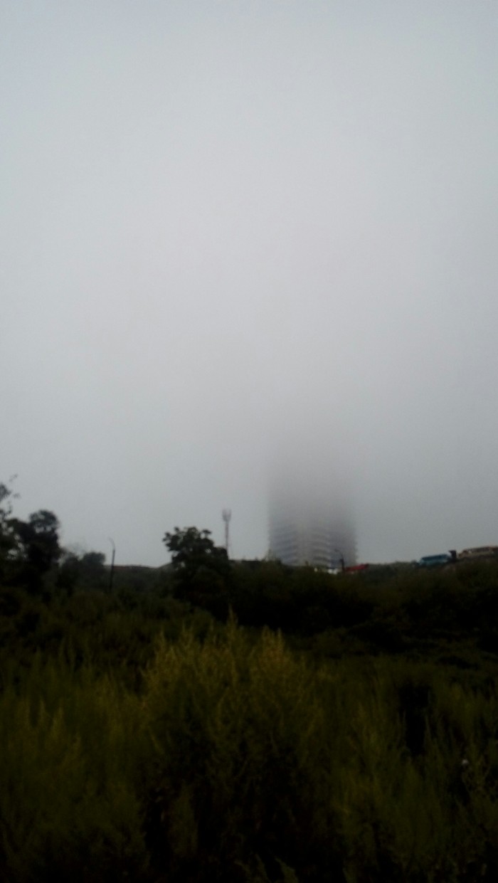 Fog in Vladivostok - My, Fog, Vladivostok, The photo