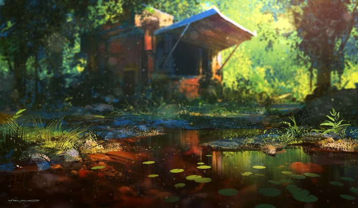 Pond - Art, Nikolai Lockertsen
