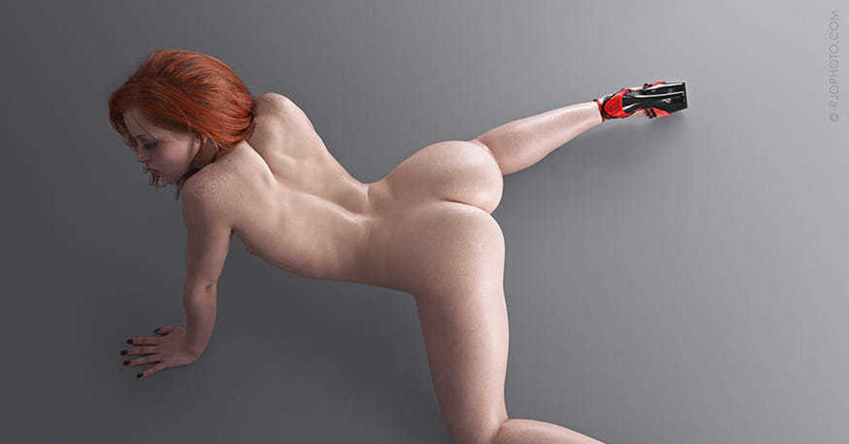 Redhead Nude Art