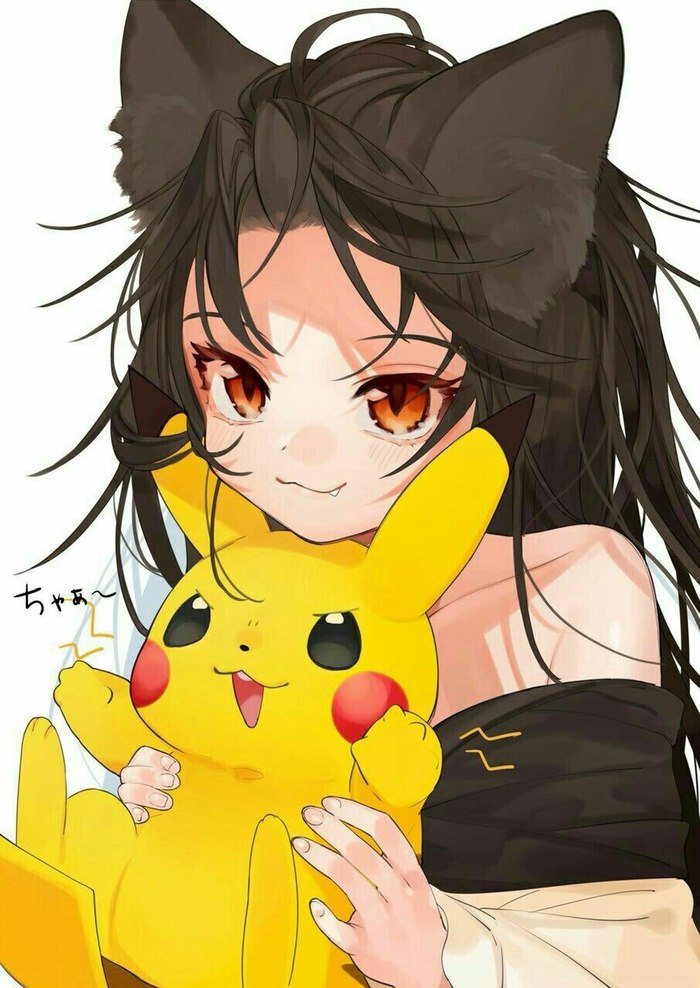 Anime Art - Pikachu, Anime, Art