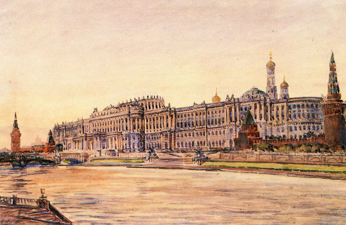 Grand Kremlin Palace V.I. Bazhenov. - Grand Kremlin Palace, , Kremlin, Moscow, Catherine II, Architecture, Longpost