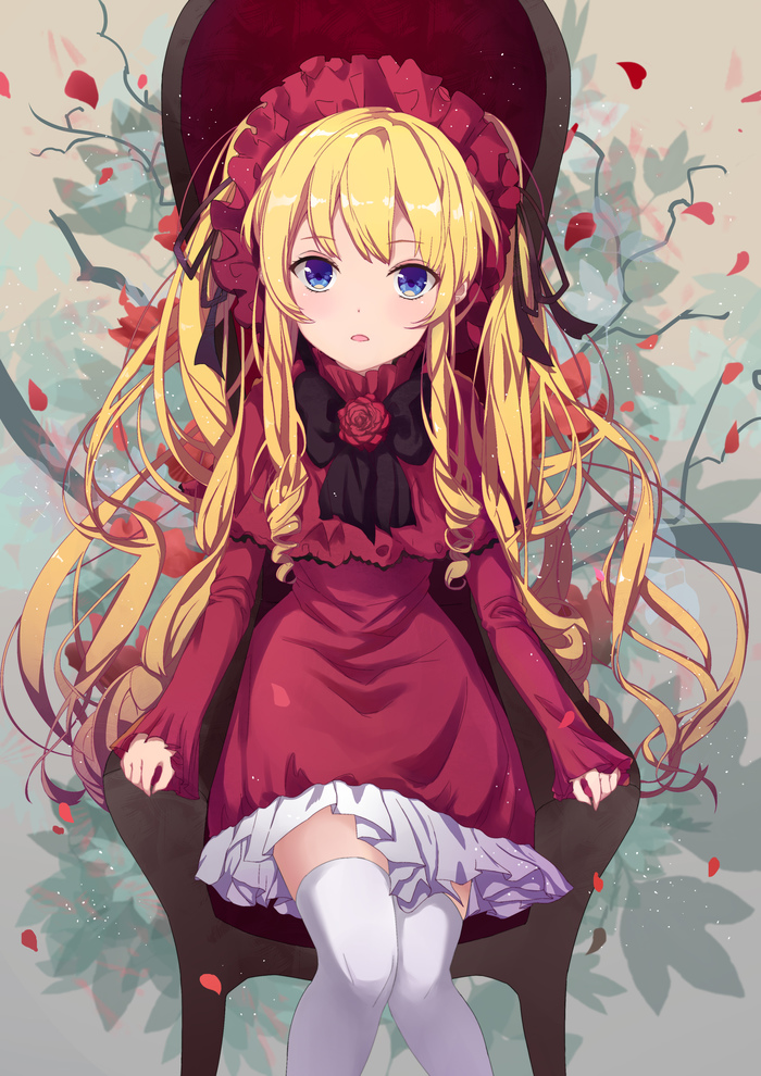 Anime Art - Аниме, Anime Art, Rozen Maiden, Shinku