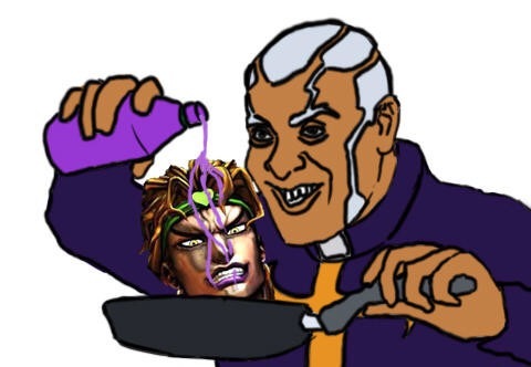 SEE THE ABSOLUTE PUCCI SHOW-OFF - My, Jojos bizarre adventure, Joe Joe