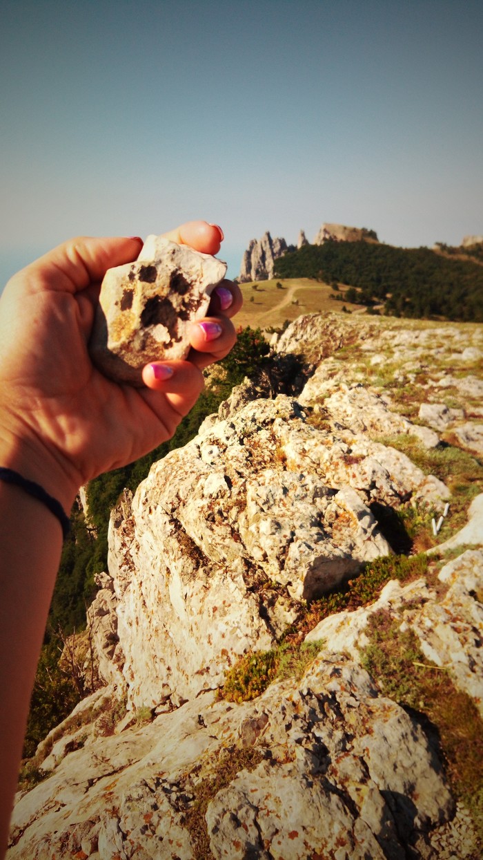 Question) - My, A rock, Crimea, who sees what