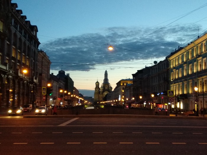 Aesthetics of St. Petersburg before dawn - dawn, Longpost, My, Saint Petersburg