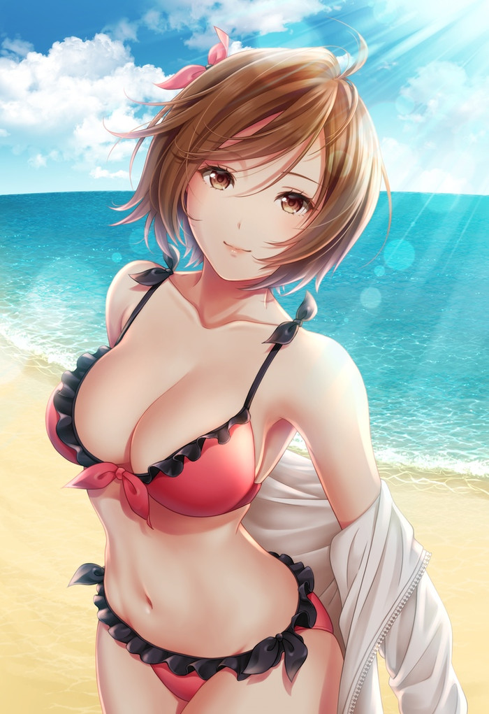 Meiko - Anime, Not anime, Vocaloid, Meiko, Anime art, Swimsuit