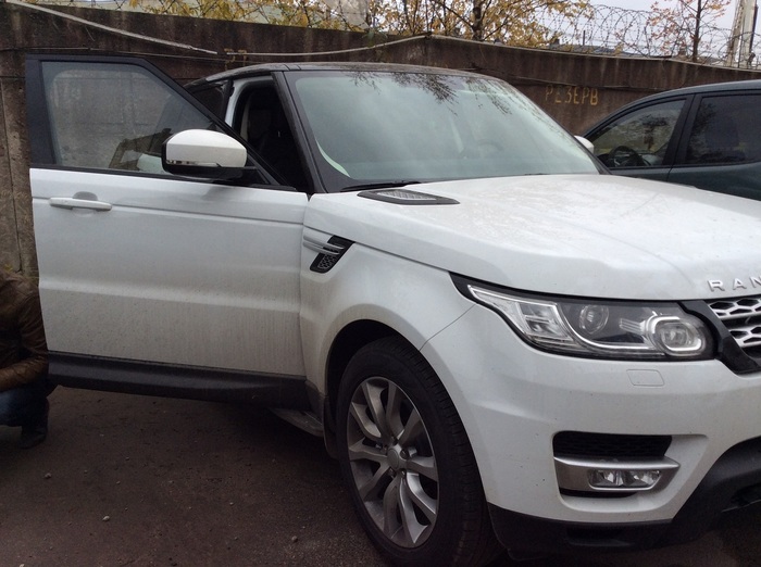 Attempted theft of a Range Rover Sport - My, Hijacking, Car theft, Auto, Range rover, Land rover, Longpost