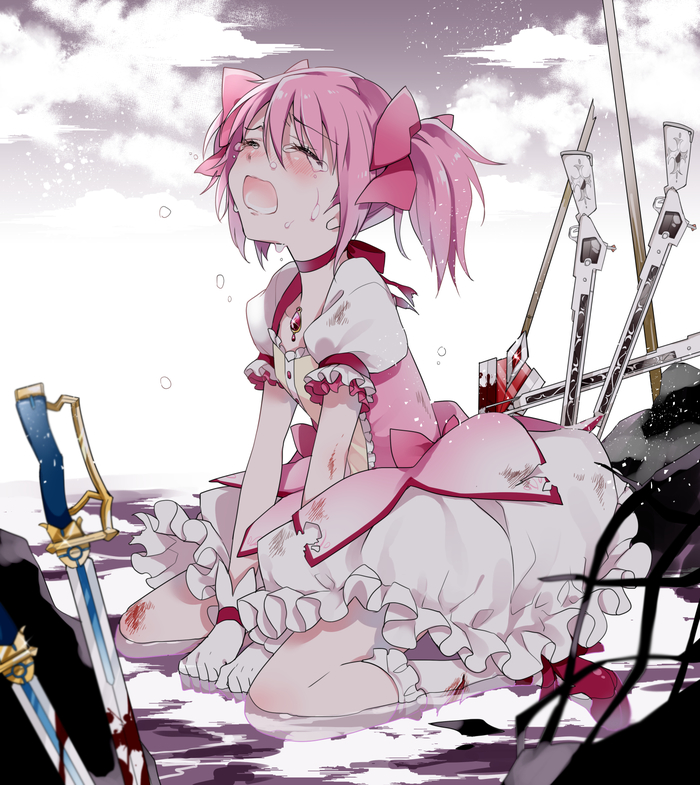 Madoka - Anime art, Anime, Mahou Shoujo Madoka Magica, Madoka kaname, Longpost