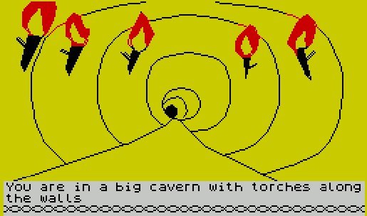 The Hobbit. Passage. - The hobbit, 1982, Passing, Computer games, Retro Games, Zx spectrum, Video, Longpost