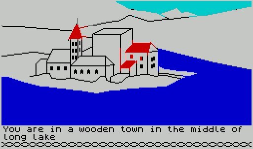 The Hobbit. Passage. - The hobbit, 1982, Passing, Computer games, Retro Games, Zx spectrum, Video, Longpost