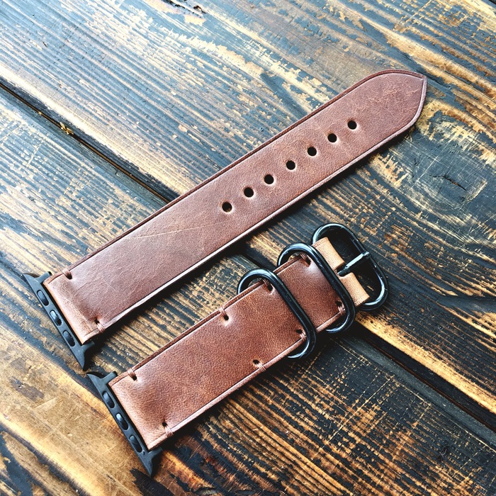 Leather wallet v1.1 and watch strap - My, Wallet, Strap, Watchband, Longpost
