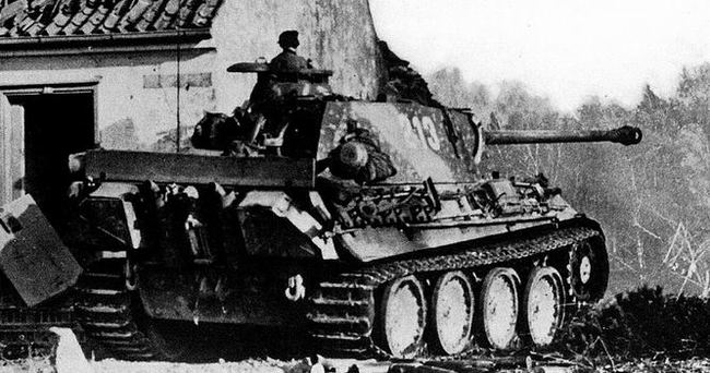 Panther. Dangerous predator. Part 2. - My, Panther, The Great Patriotic War, Tanks, Stand modeling, Story, Prefabricated model, GIF, Longpost