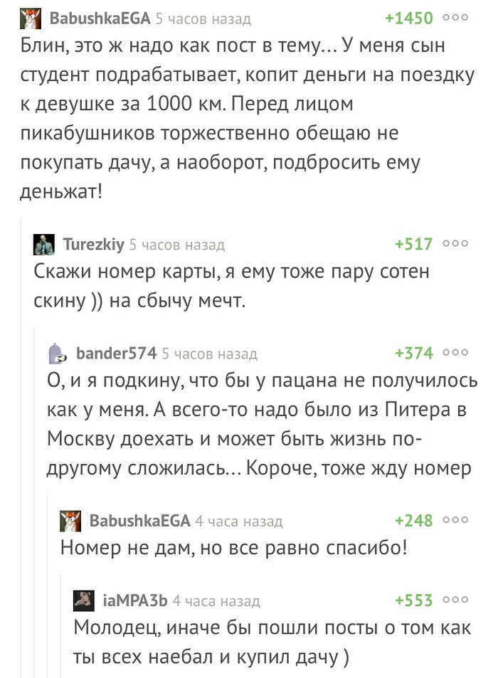 Сбыча мечт или дача. - Дача, Родители и дети, Комментарии на Пикабу, Мат