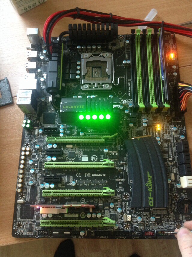 Restoration of rare g1 assassin 1366 after masters - My, Motherboard, , Lga 1366, Longpost