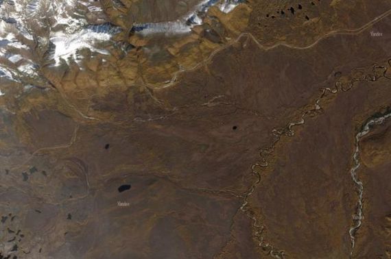 Yakutia from space - Yakutia, Space, Longpost