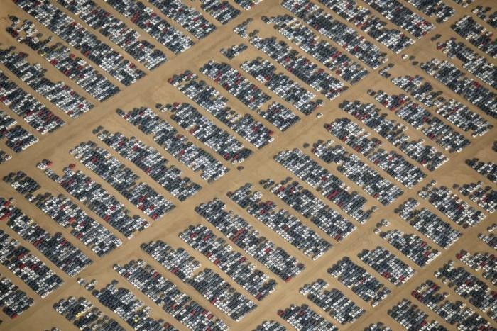 A desert where 300,000 cars and a whole fleet of airliners rest. - Desert, The photo, Longpost, Car Cemetery