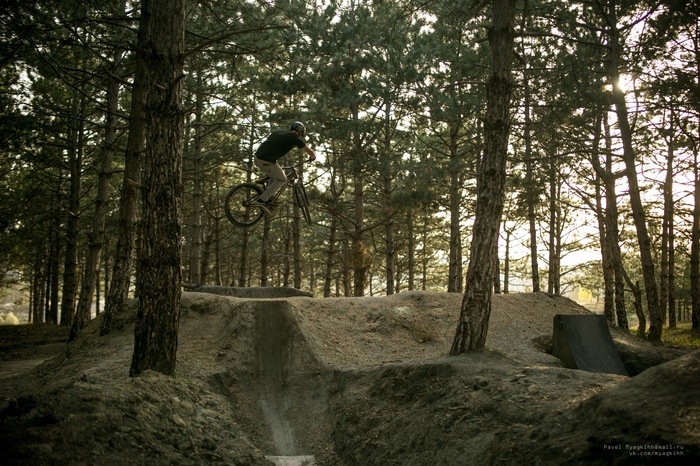Dirt jumping in Crimea. A bit of history. - My, Dert, Extreme, Trail building, Cycling, Longpost