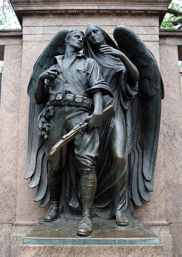 Monument to the victims of World War I in Prospect Park, Brooklyn - Death, Monument, Sculpture, World War I