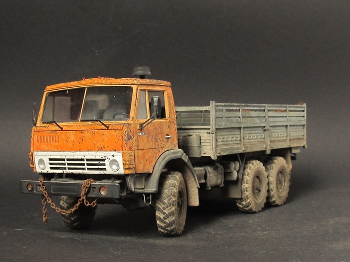 Good old Shestypaw. - Stand modeling, Kamaz, , The photo, Longpost