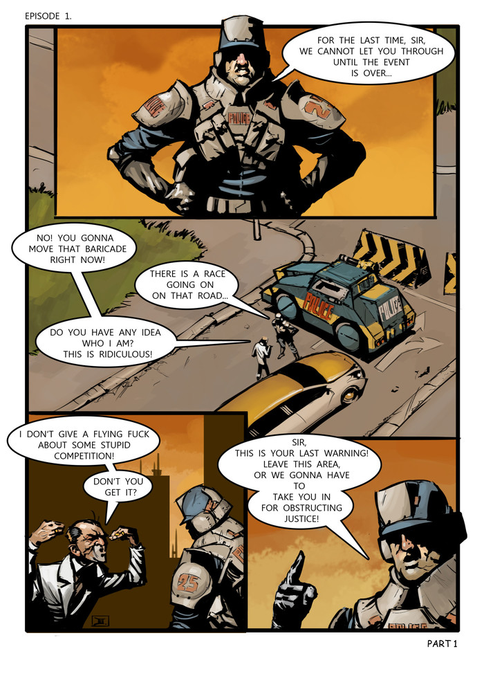 Carmageddon fanart - Carmageddon, Comics, Longpost