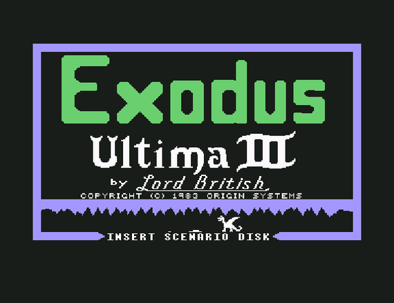 Ultima III: Exodus.  1. 1983, Ultima, ,  , -, Origin, 