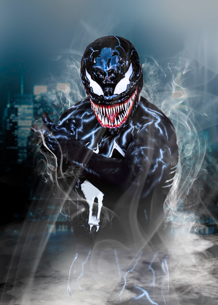 My Venom cosplay - My, Venom, Cosplay, Marvel, Animau, , Berserker13