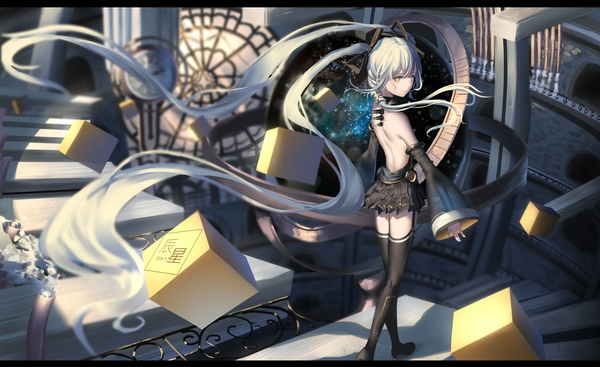 The chaotic world of music - Stardust, Vocaloid, Anime art, Anime, Not anime