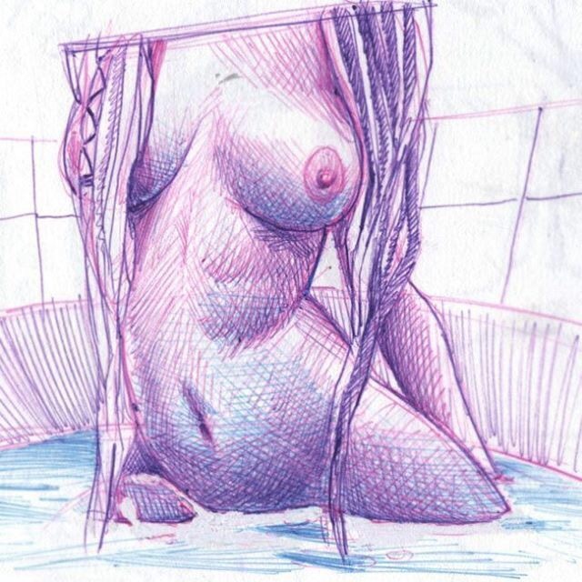 Perfect Drawing - NSFW, Breast, Drawing, Pen, Erotic, Longpost