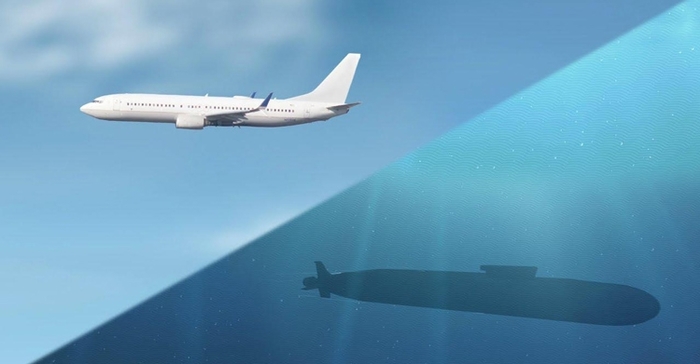 A new type of communication will unite air and water space - Connection, Airplane, Submarine, Technologies, Video