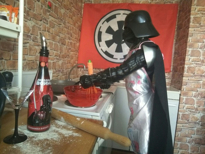 My pride and helper in the household. - My, Star Wars, Darth vader, Collectible figurines, Darth vader