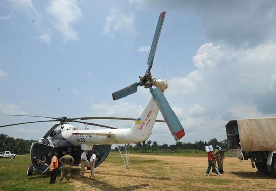 congo continuation - Congo, Helicopter, UN, Rescuers, Mi-8, Longpost