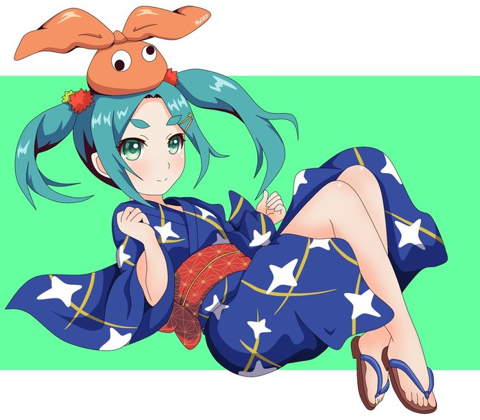 Кукла и кимоно