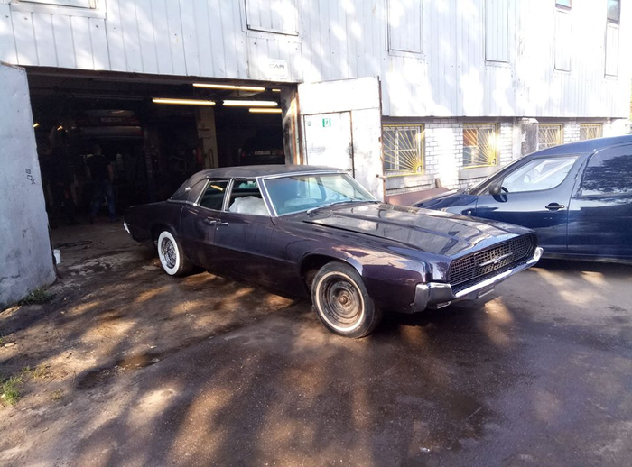 Реставрация автомобиля Ford Thunderbird 67 в 2019 году Реставрация автомобиля Ford Thunderbird 67 в 2019 году