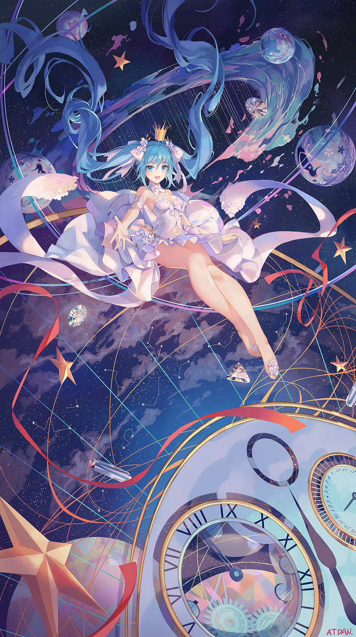 Miku - Hatsune Miku, Vocaloid, Anime, Anime art