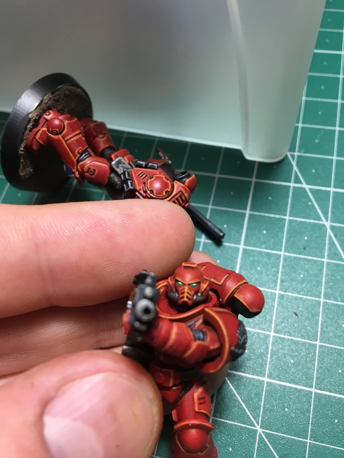 Painting attempts - Warhammer 40k, Longpost, Painting miniatures, Wh miniatures