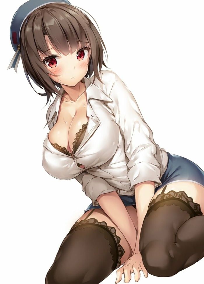 Takao - NSFW, Kantai collection, Takao, Etty, Boobs, Anime art, Anime