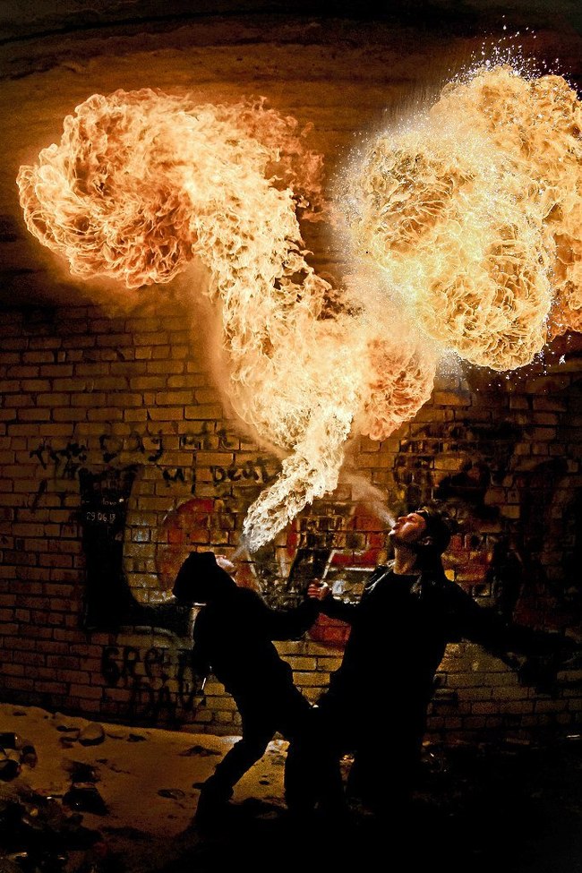 Fire - My, Fire, Fire show, Trick, Circus, Longpost