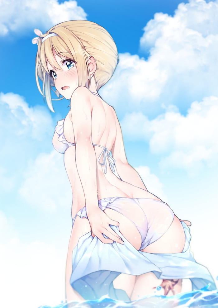 Suomi. - NSFW, Аниме, Не аниме, Anime Art, Girls Frontline, Suomi kp31