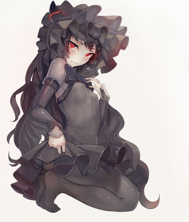 Isolated island hime - Kantai collection, , Abyssal, Anime art, Anime, Isolated Island Demon