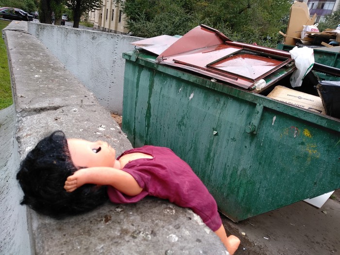 Come up with a title for the photo - Saint Petersburg, Doll, Death