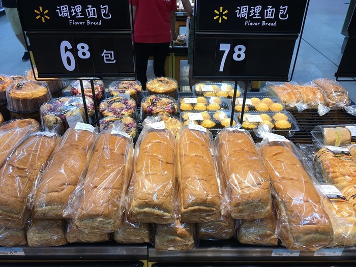 Цены на продукты питания в Китае 