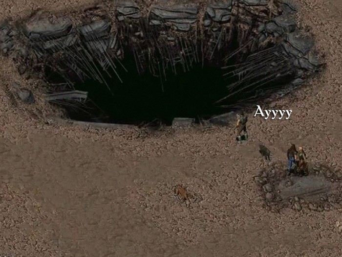 Hole in the desert - Spoiled photos, SIIM, Fallout 2, Dune II: Battle for Arrakis, Longpost