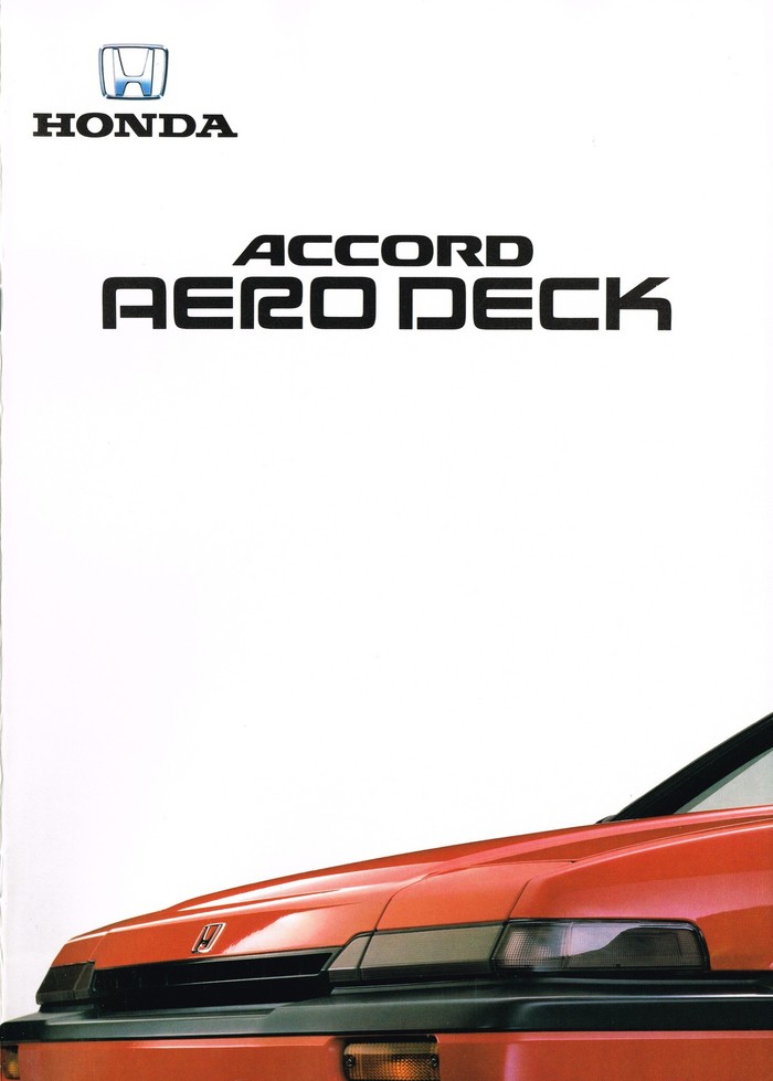 Honda Accord Aerodeck - Honda, Accord, Aero, Длиннопост