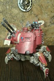 Chet for a long time there were no furs ... - Warhammer 40k, My, Wh miniatures, Onager Dunecrawler, Adeptus Mechanicus